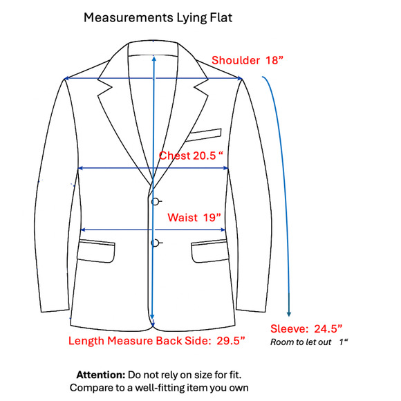 Peter Millar 42S Dark Blue - Sapphire Blue Stripe Blazer Sport Coat Short Arms - Picture 12 of 16